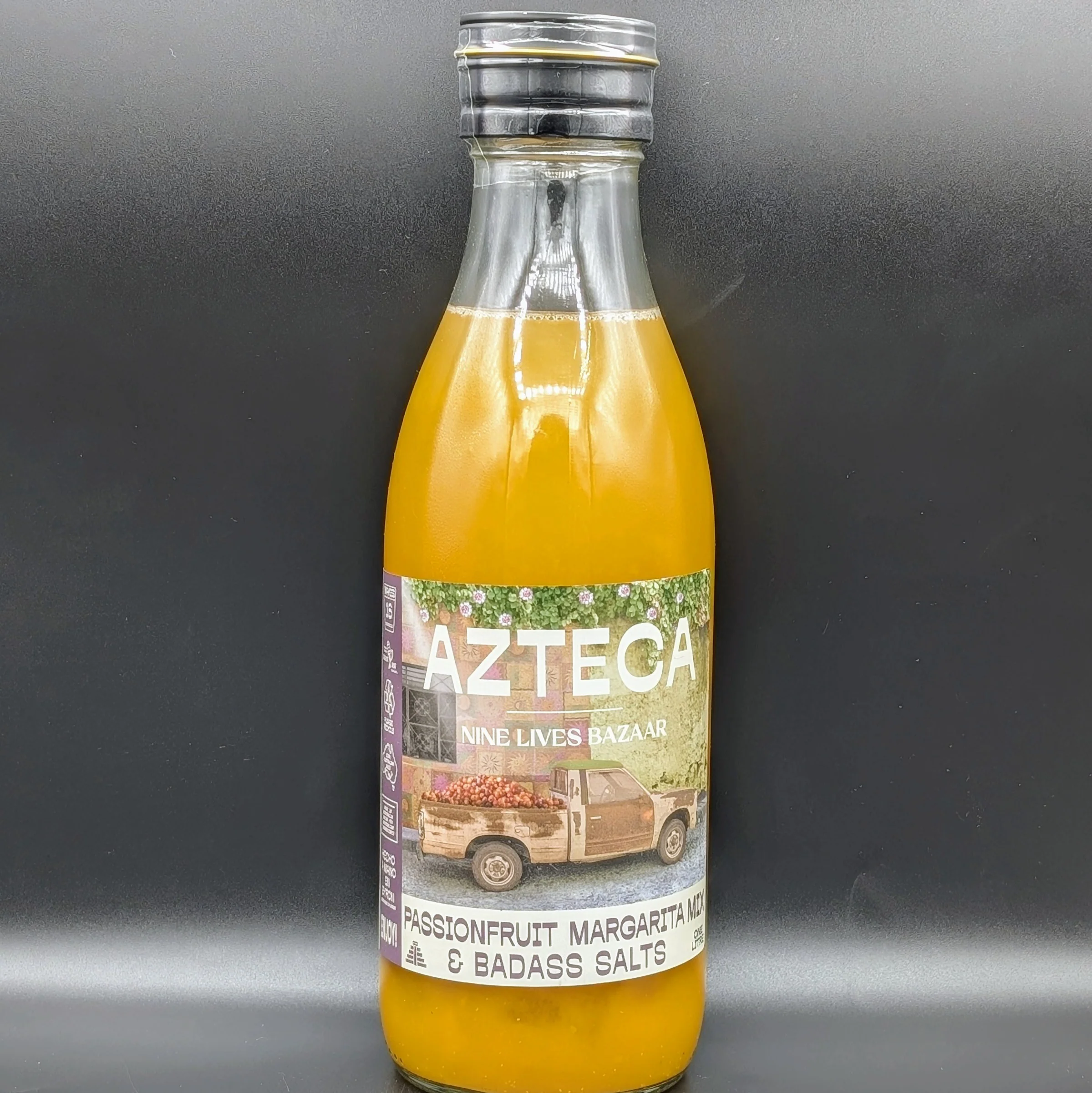 Azteca Passionfruit Margarita Mix 1L