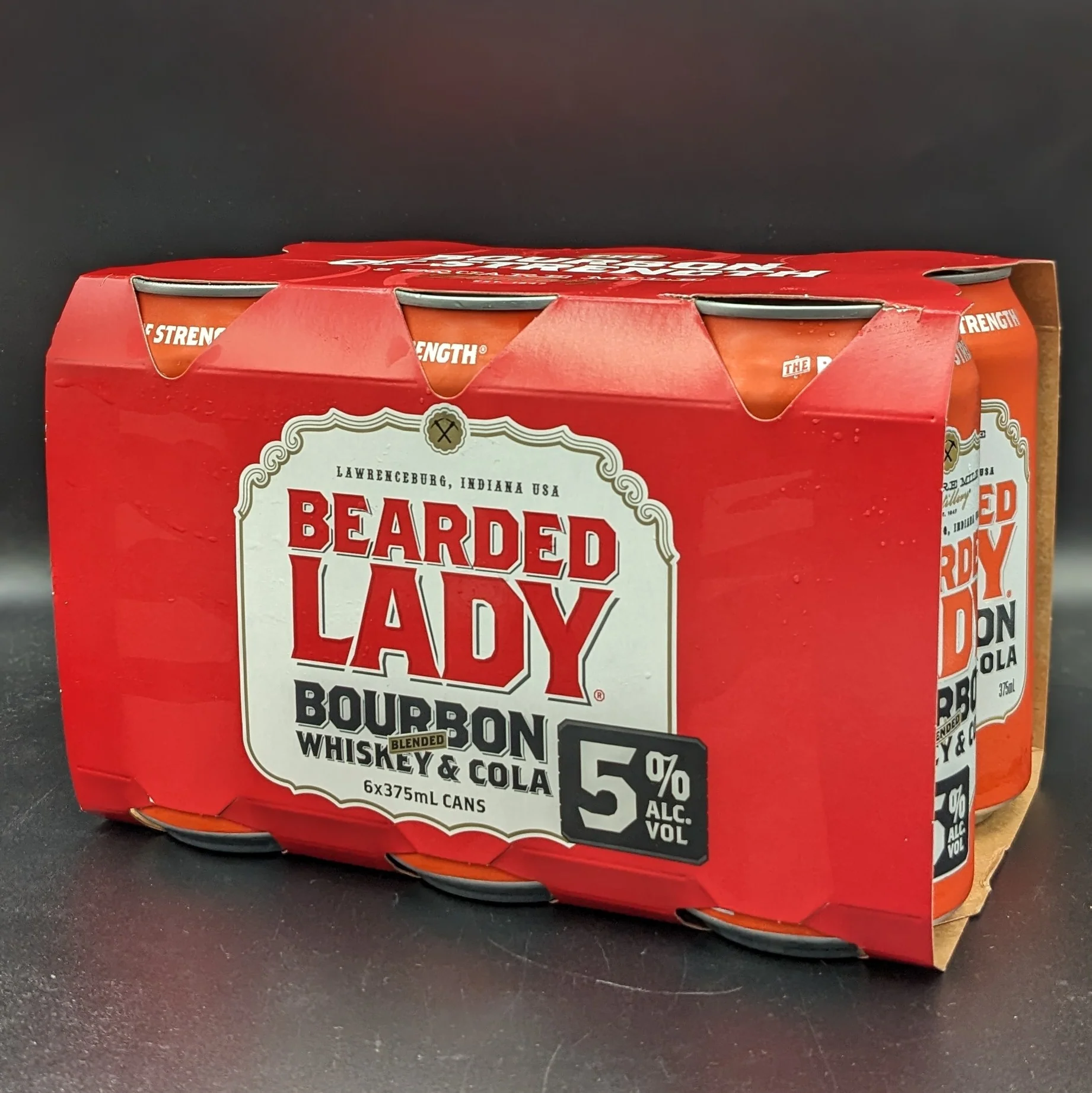 Bearded Lady 5% Bourbon & Cola 375ml - Image 2