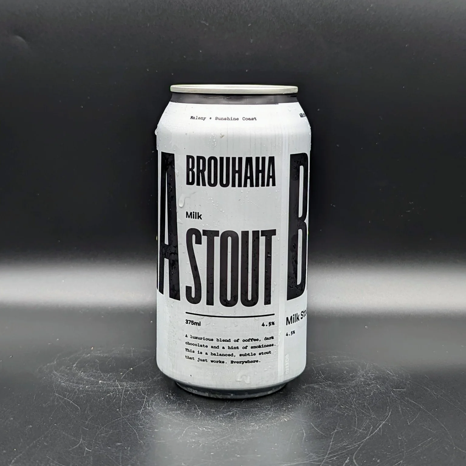 Brouhaha Milk Stout Sgl 375ml