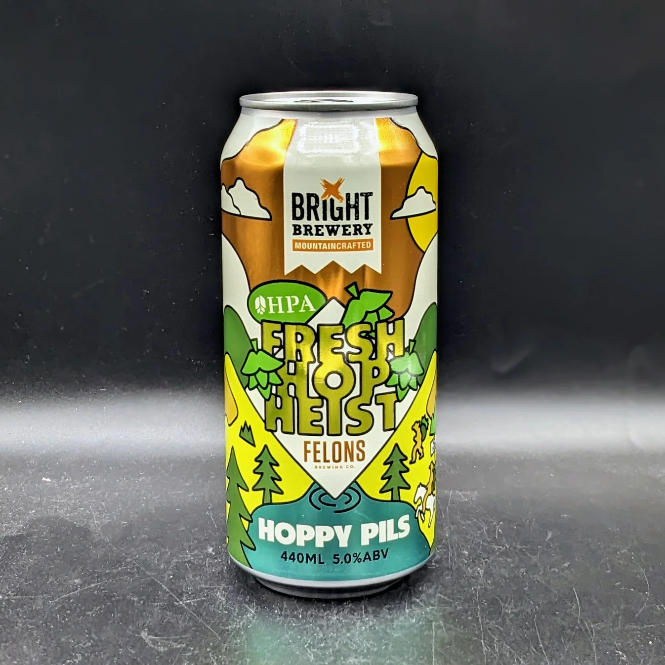 Bright Brewery Fresh Hop Heist Hoppy Pils 440ml