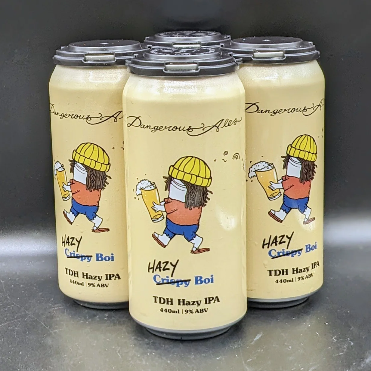 Dangerous Ales Hazy Boi TDH Hazy IPA Can Sgl - Image 2