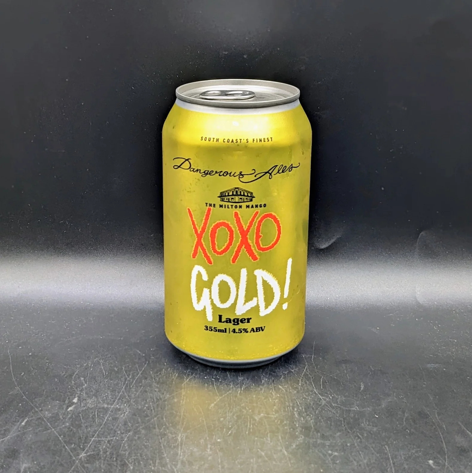 Dangerous Ales The Milton Mango XOXO – Gold Lager