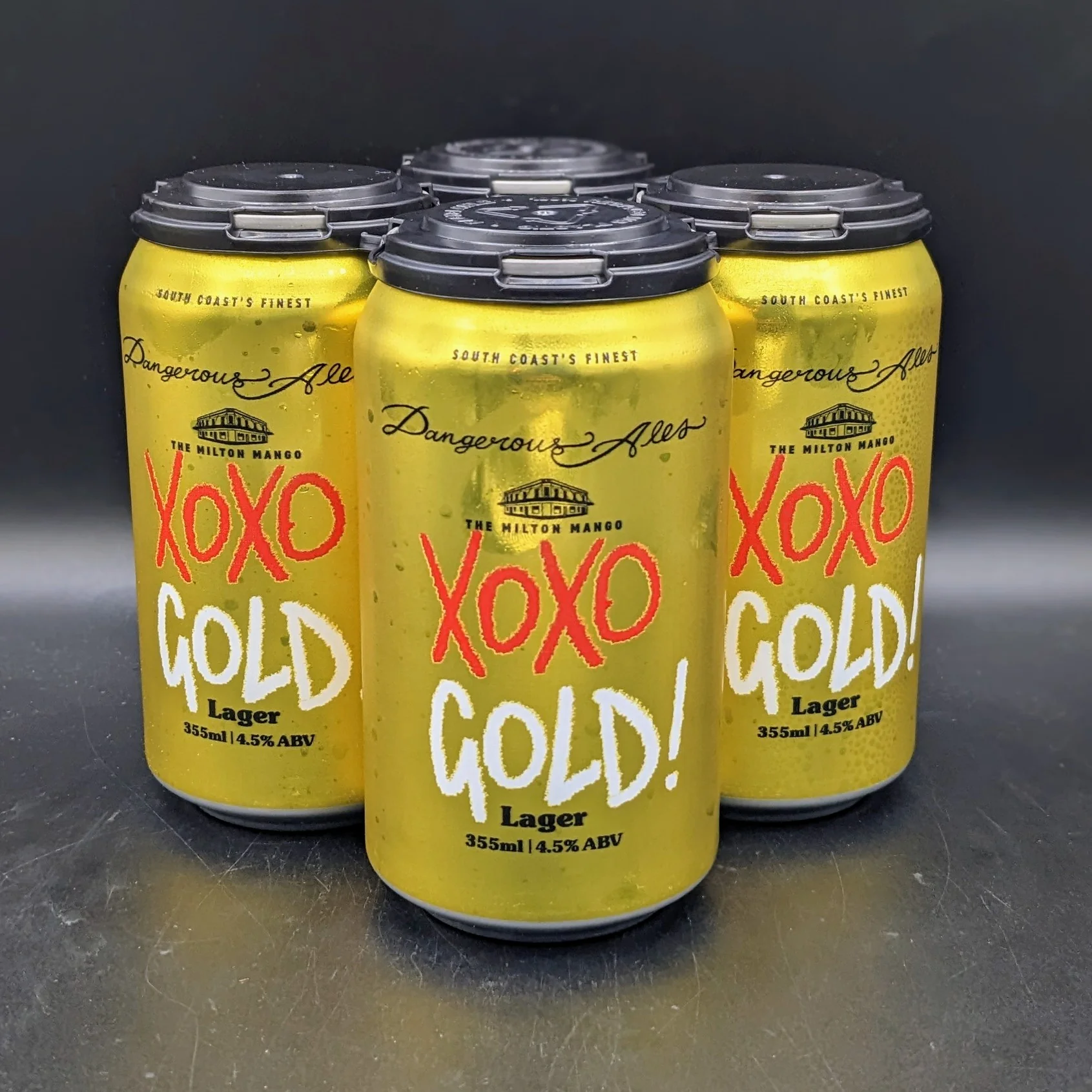 Dangerous Ales The Milton Mango XOXO – Gold Lager - Image 2