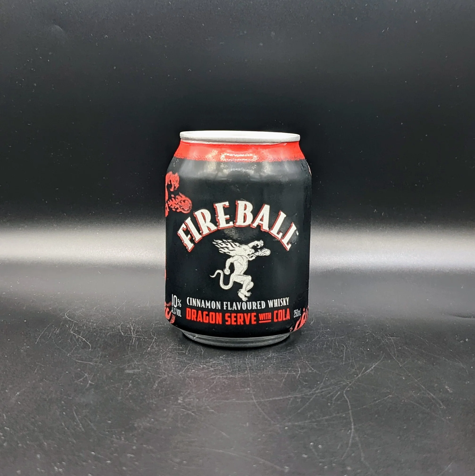 Fireball Dragon Serve With Cola 10% 250ml Can Sgl