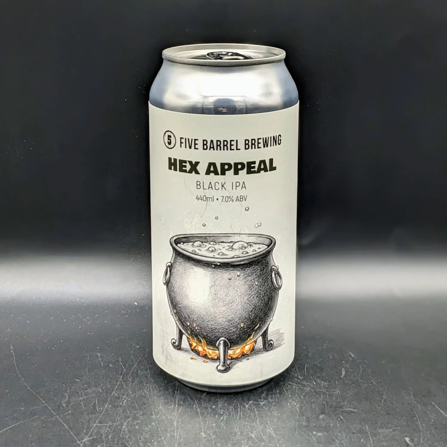Five Barrel Hex Appeal Black IPA 440ml