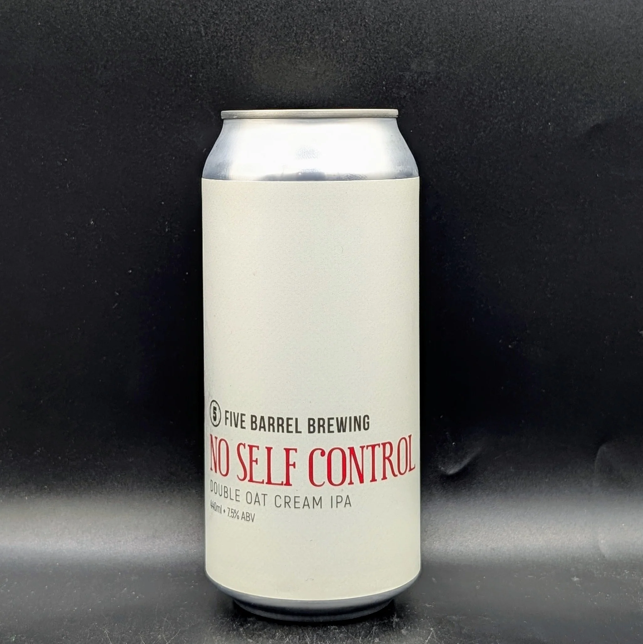 Five Barrel No Self Control Oat Cream IPA - Image 2