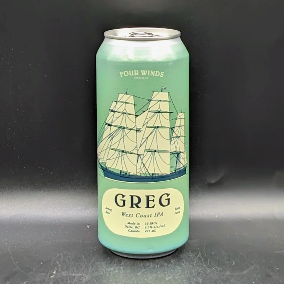 Four Winds Greg West Coast IPA 375ml