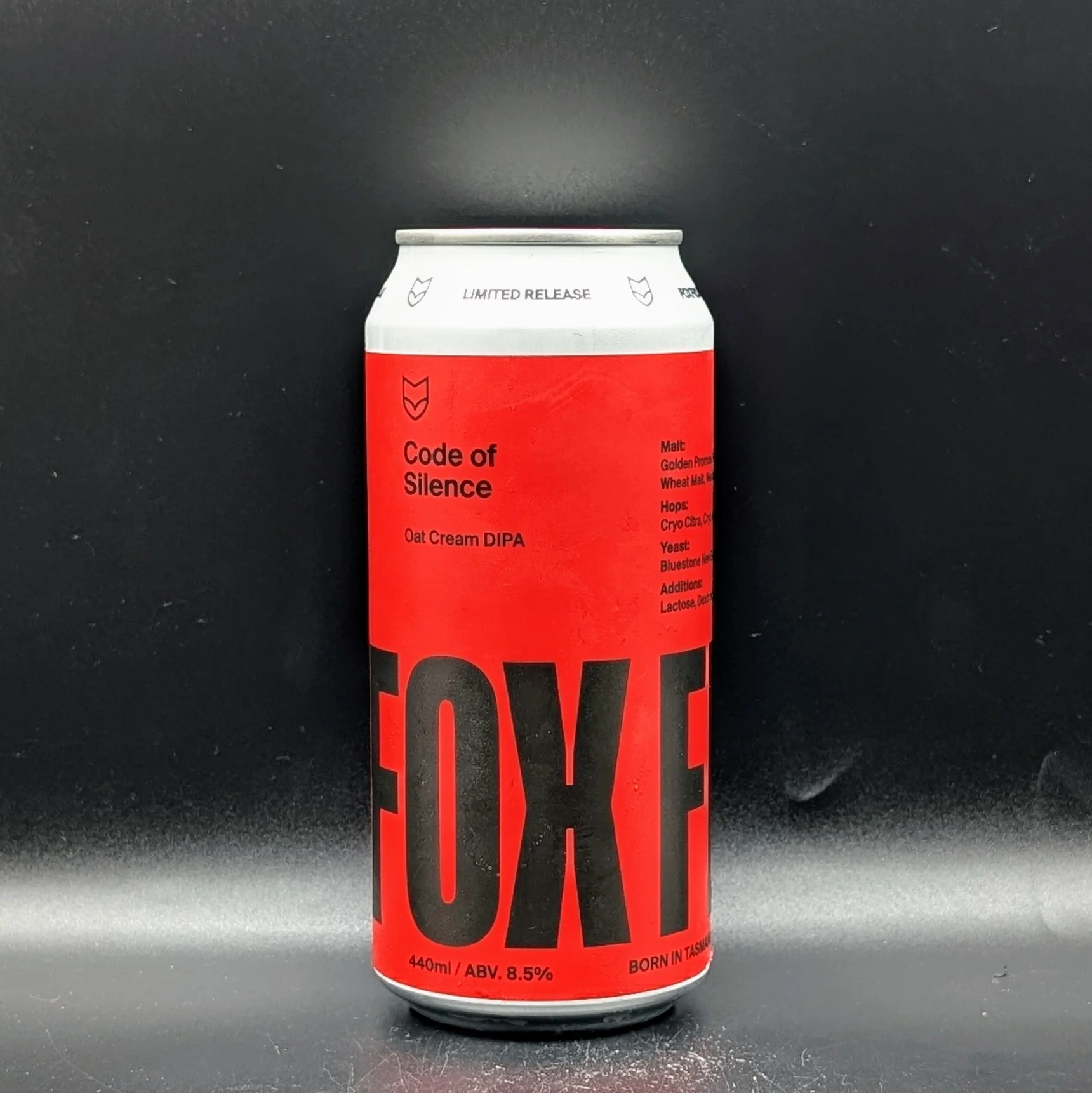 Fox Friday Code of Silence Oat Cream DIPA Can Sgl