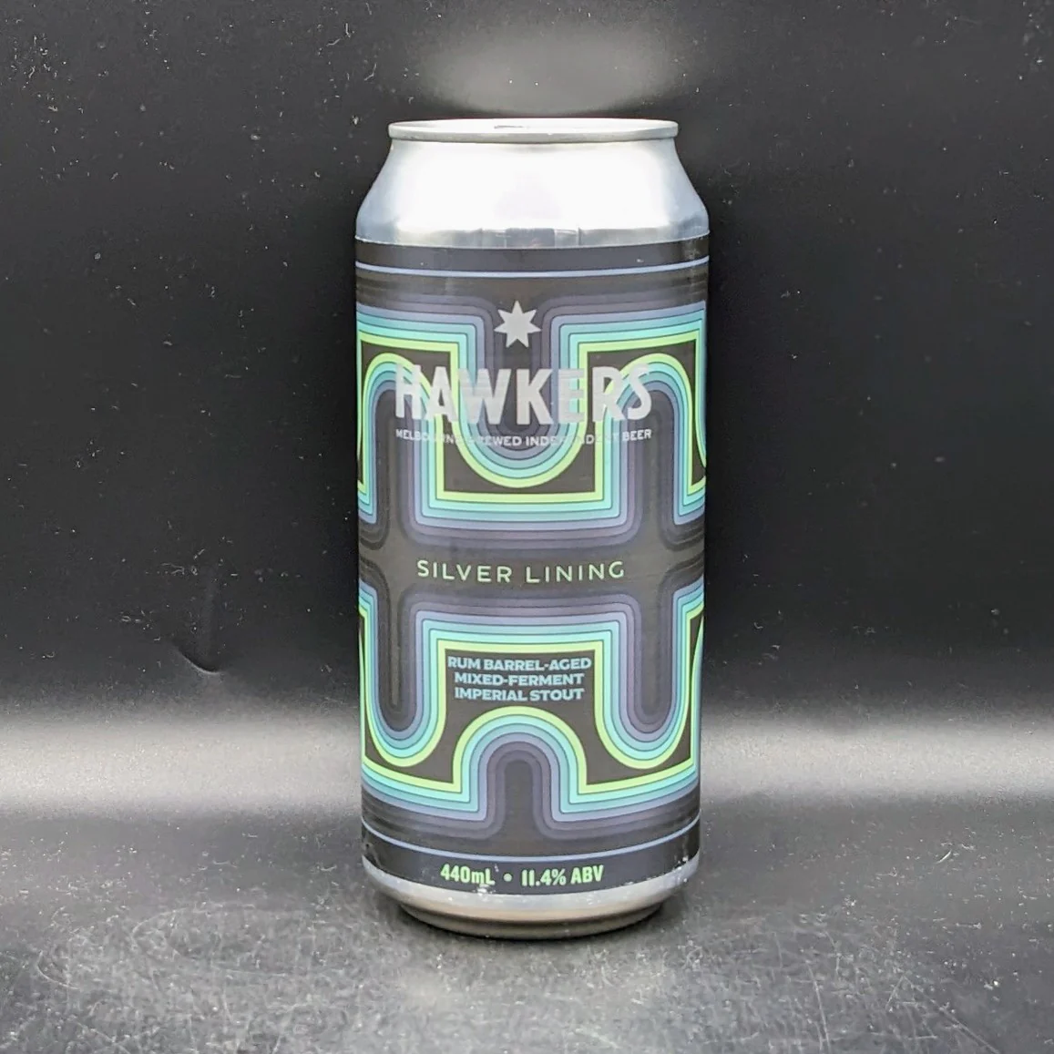 Hawkers Silver Lining Mixed Culture Stout Can Sgl