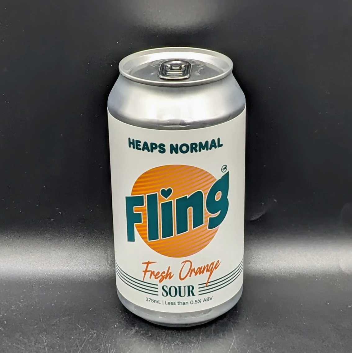 Heaps Normal Fling Fresh Orange Sour 375ml