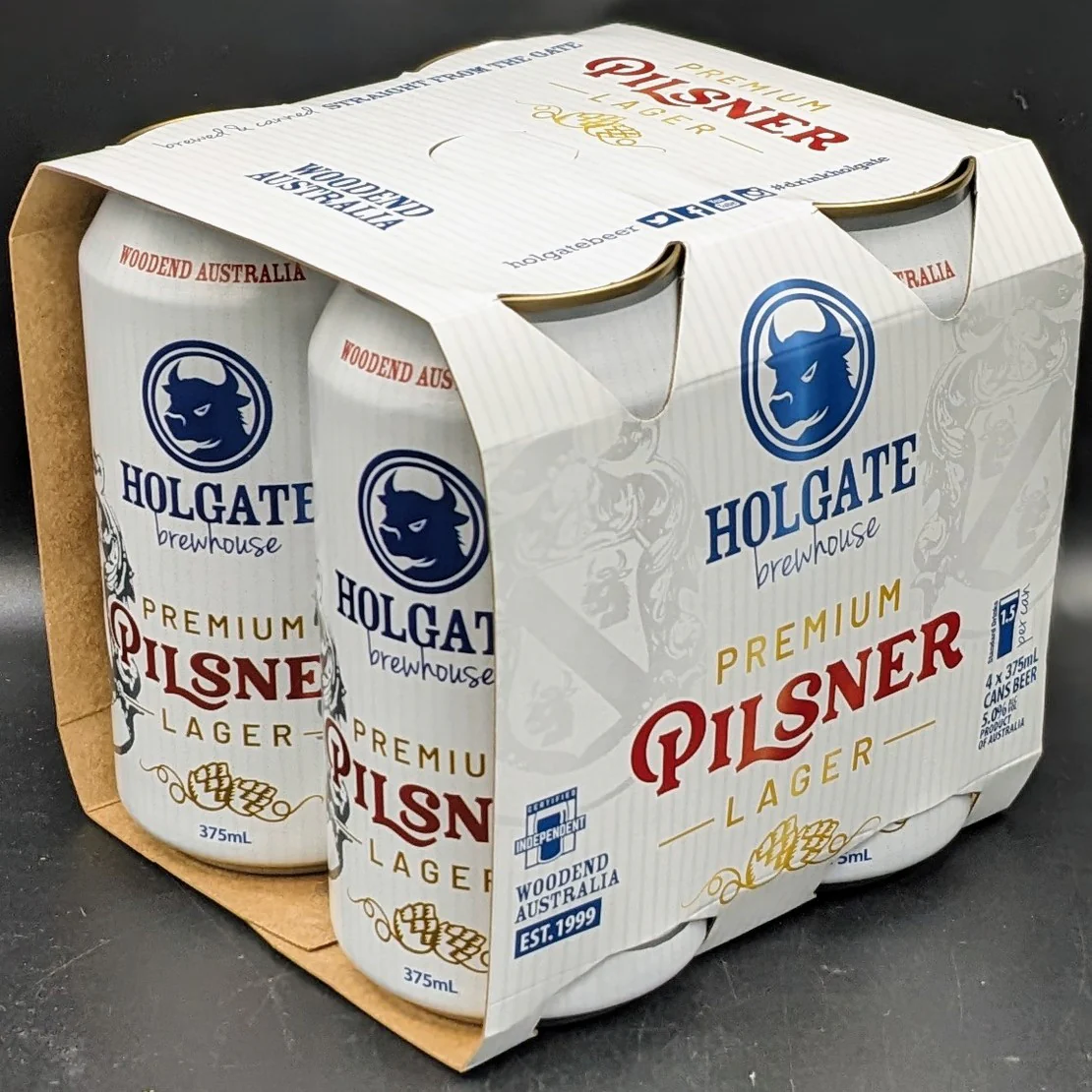 Holgate Premium Pilsner Lager 375ml - Image 2
