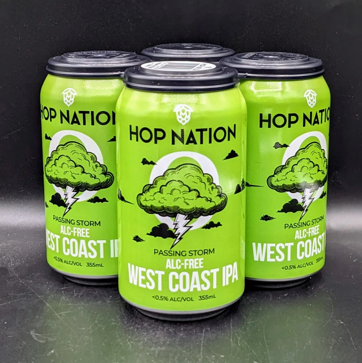 Hop Nation Passing Storm Alcohol Free West Coast IPA - Image 2