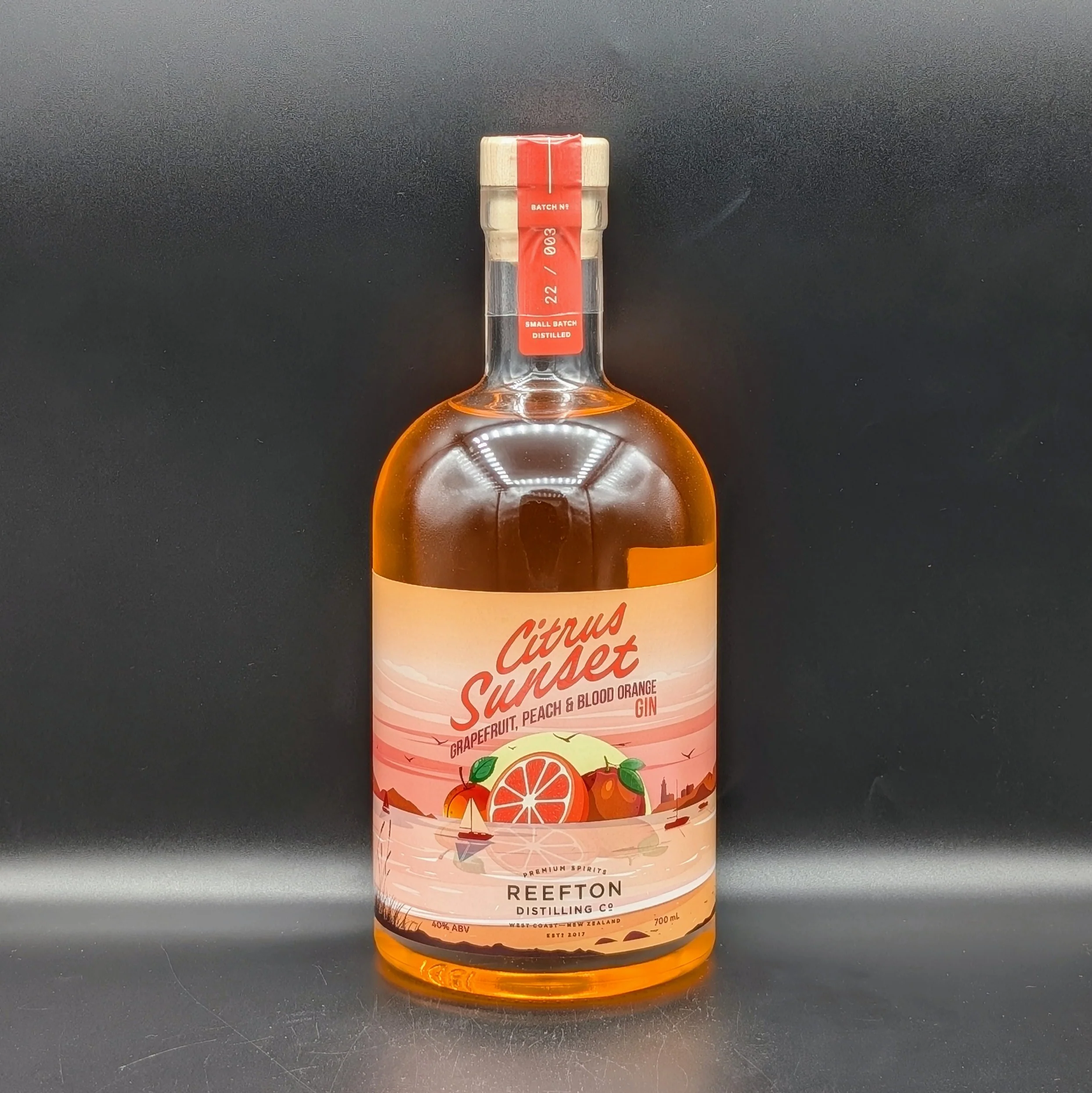 Reefton Distilling Co Citrus Sunset 700ml
