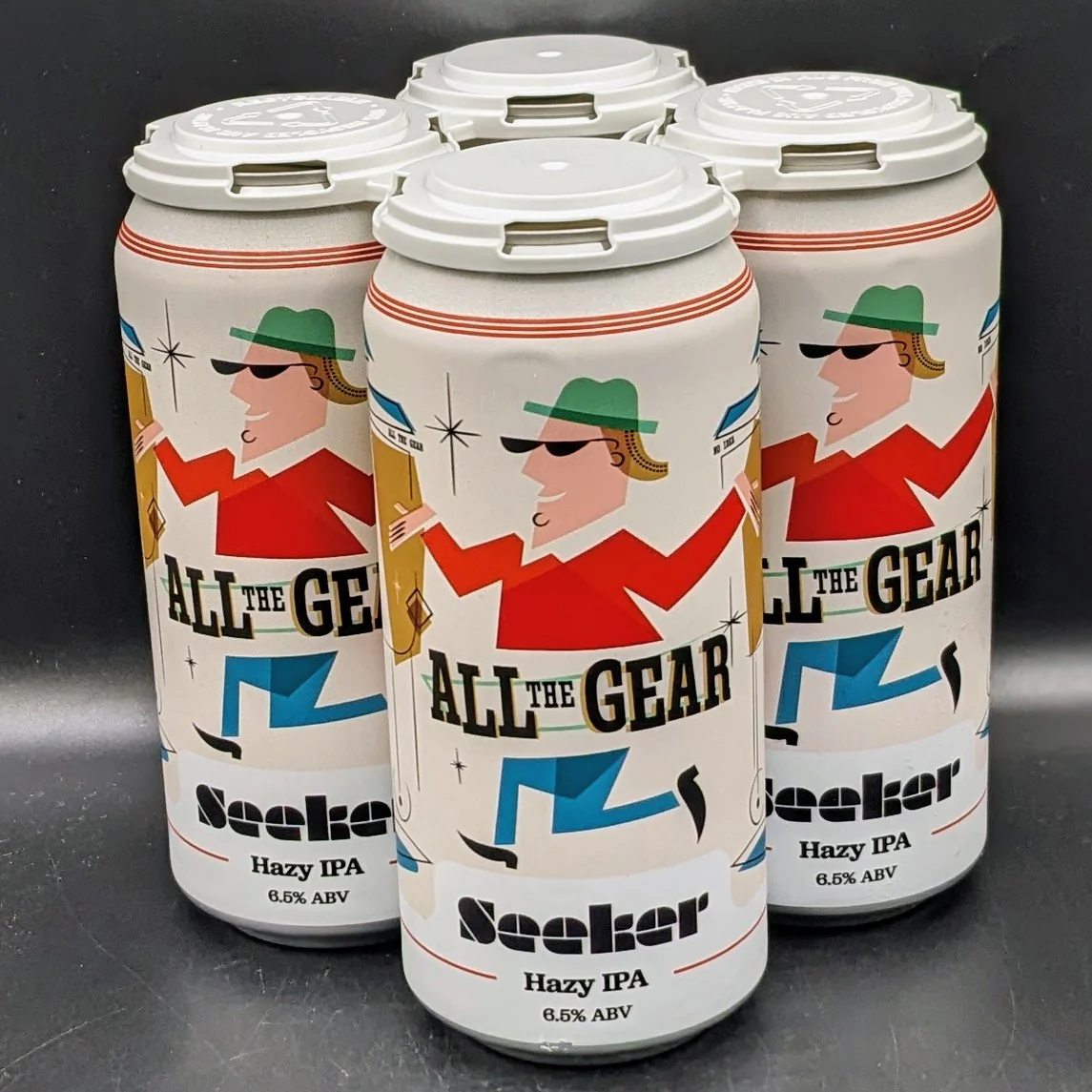 Seeker All The Gear Hazy IPA - Image 2