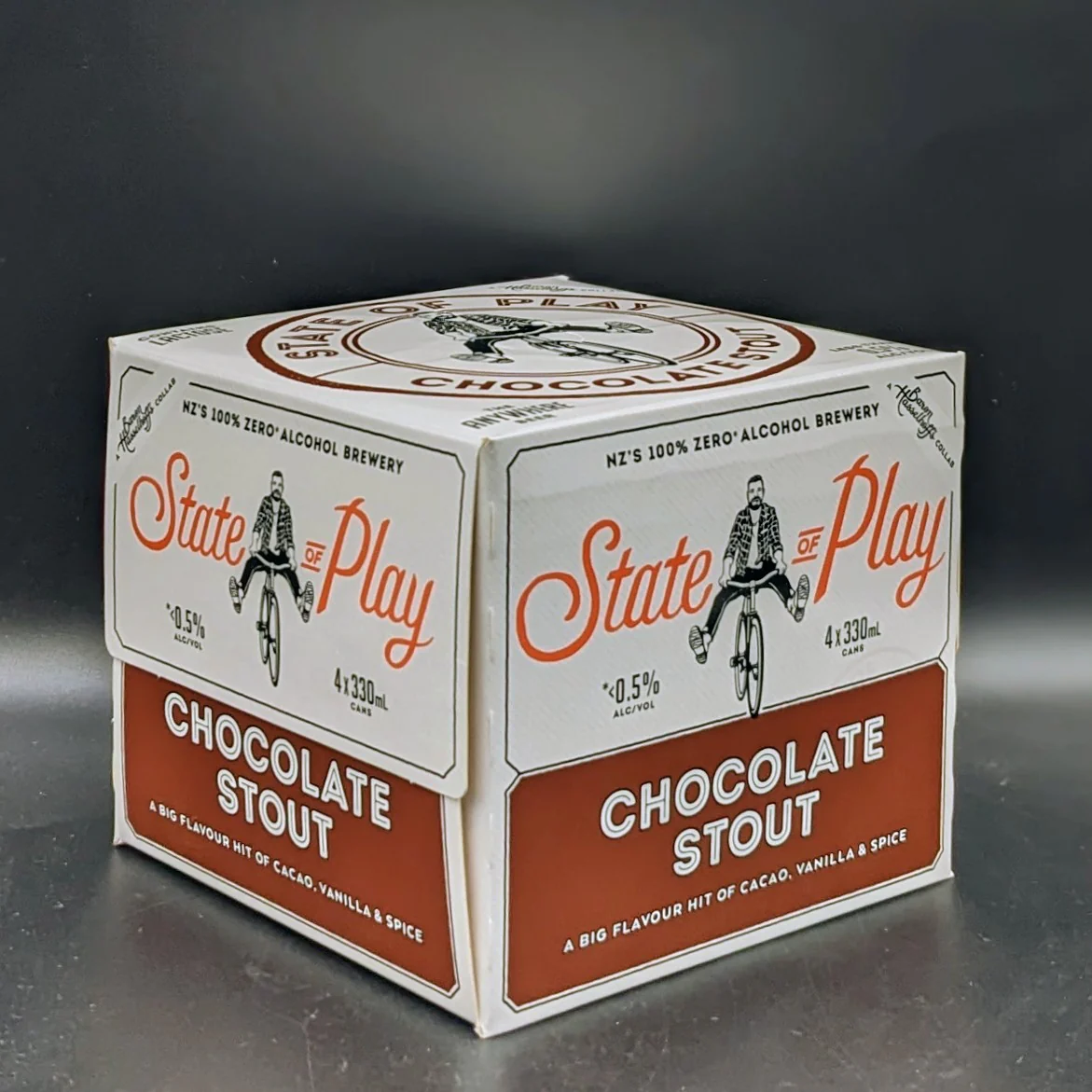 State of Play Chocolate Stout 0.5% 330ml - Image 2