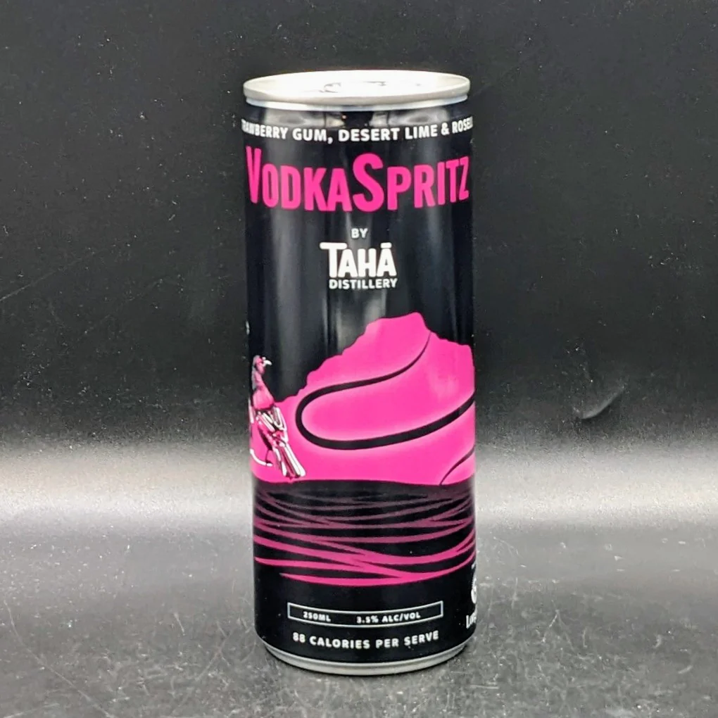 Taha Distillery Vodka and Rosella Soda Spritz 375ml