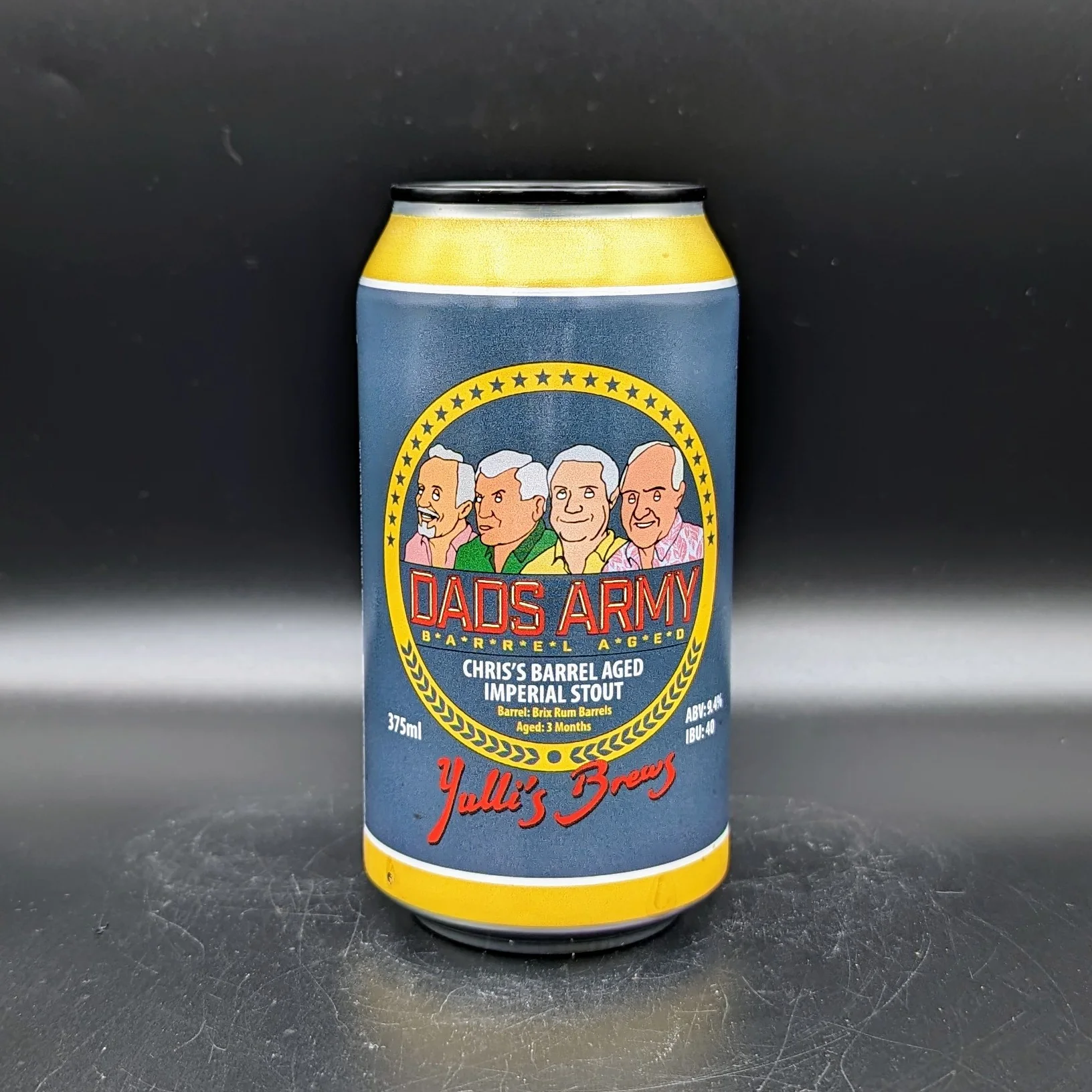 Yulli's Dads Army Chris' Barrel Aged Imperial Stout